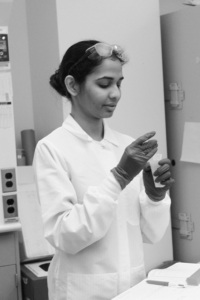 photo of Gopal in lab